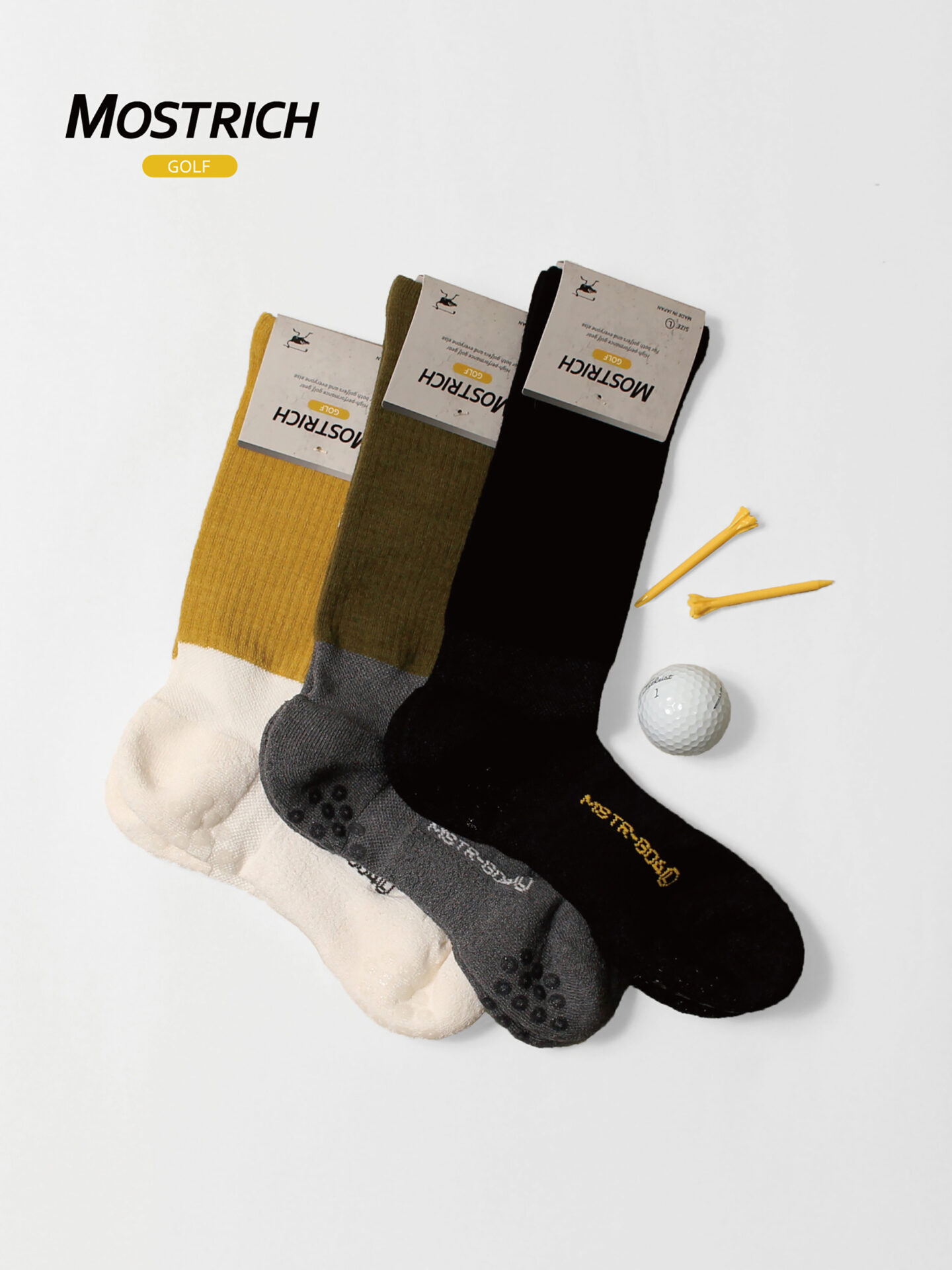 MSTR-G04 ウォーム クルー丈ソックス