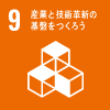 産業と技術革新の基盤をつくろう